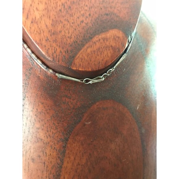 Vtg Zuni Fetish Necklace Native American Hand Carved Turquoise Thunderbird - Picture 10 of 10